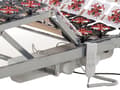 Miniatyrbild 7 av 9: Enkel Sängram Elektriskt Justerbar Stabila Träspjälar Metallram