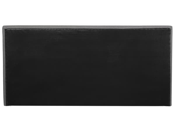 Jenkkisänky tummanharmaa 210 x 190 x 90 cm kangasverhoilu pussijousitus puinen runko