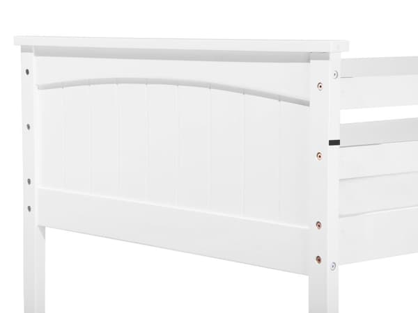 Våningssäng Vit Trä Tall 90 x 200 cm Barn Sovrum Barnrum