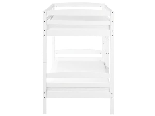 Våningssäng Vit Tall 90 x 200 cm 2 Personer Barn Sovrum Barnrum