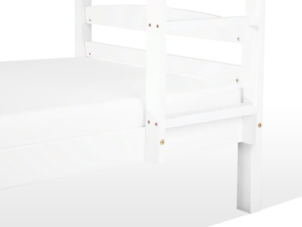 Våningssäng Vit Tall 90 x 200 cm 2 Personer Barn Sovrum Barnrum