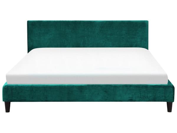Parisänky tummanvihreä 180 x 200 cm samettiverhoilu sälepohja irrotettava päällinen minimalistinen