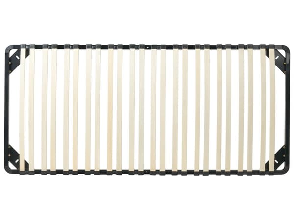 Sälepohja jalaton 90 x 200 x 9 cm teräsrunko 24 sälettä poppeli yhdelle lasten