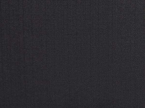 Sort Polstret Seng 180 x 200 cm med en Ramme og en Sengegavl med Dekorative Knapper