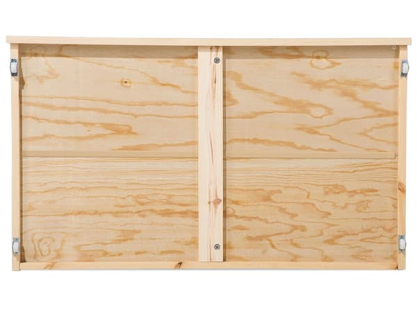Sengeskuffer Natur Lyst Fyrretræ 20 x 97 cm 2 stk Skuffesæt På Hjul til Køjeseng Tilbehør Børneværelse Opbevaring Indretning