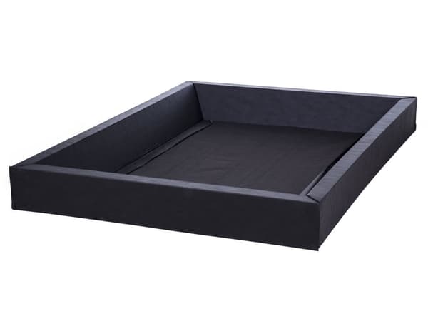 Skumramme 180 x 200 cm Stor Ramme til Vandmadras Sort
