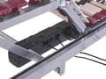 Miniatyrbillede 9 af 10: Sengeramme Grå Stål Birketræ 90 x 200 cm Elektrisk Justerbar Lamelbund Hoved og Fodende Stabile Lameller Soveværelse Senge Tilbehør