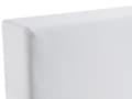 Miniatyrbillede 6 af 9: Kontinentalseng Lysegrå Sølv Polyester Metalben 160 x 200 Dobbeltseng Boxmadras med Sengeramme og Hovedgærde Moderne Komfortabel Kvalitetseng