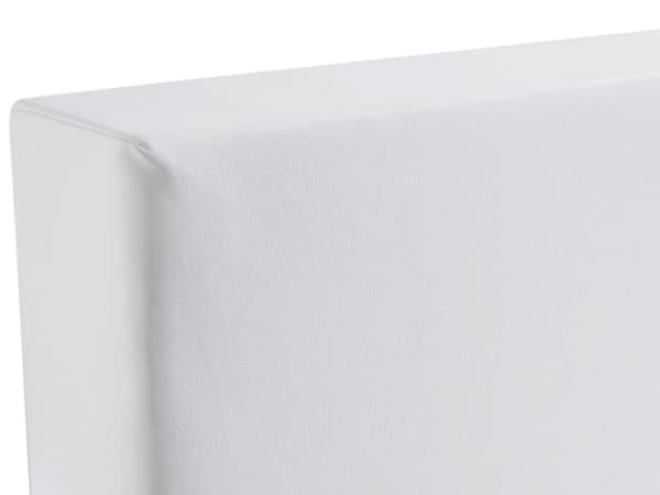 Kontinentalseng Lysegrå Sølv Polyester Metalben 160 x 200 Dobbeltseng Boxmadras med Sengeramme og Hovedgærde Moderne Komfortabel Kvalitetseng