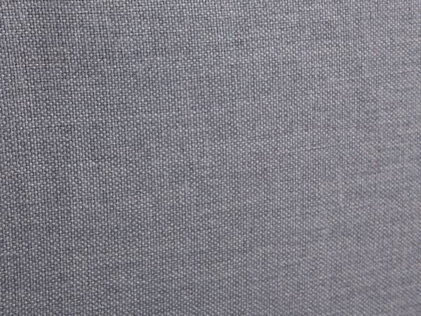 Kontinentalseng Lysegrå Sølv Polyester Metalben 180 x 200 Dobbeltseng Boxmadras med Sengeramme og Hovedgærde Moderne Komfortabel Kvalitetseng