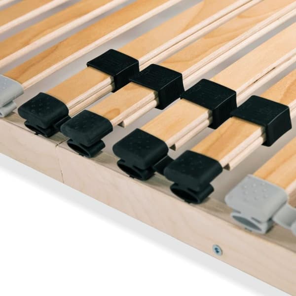 vidaXL lamelbund til seng med 28 lameller 7 zoner 100 x 200 cm