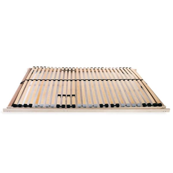 vidaXL lamelbund til seng med 28 lameller 7 zoner 120 x 200 cm