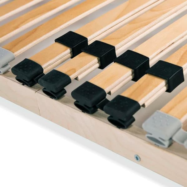 vidaXL lamelbund til seng med 28 lameller 7 zoner 140 x 200 cm
