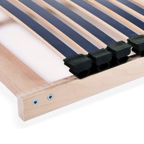 vidaXL lamelbund til seng med 42 lameller 7 zoner 100 x 200 cm