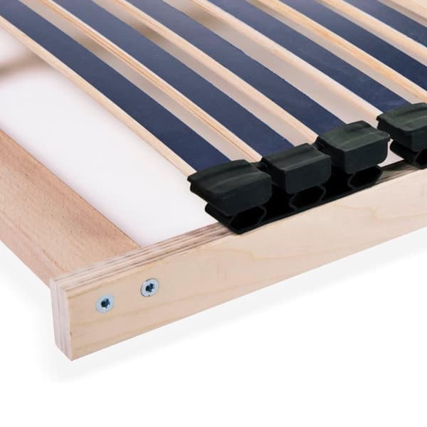 vidaXL Spilebase med 42 lameller 7 soner 120x200 cm