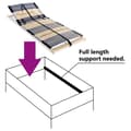 Miniatyrbilde 6 av 8: vidaXL Spilebase med 42 lameller 7 soner 90x200 cm