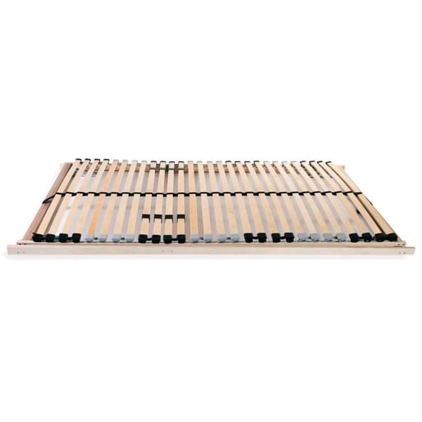 vidaXL Spilebase med 28 lameller 7 soner 90x200 cm