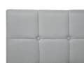 Pikkukuva 8 / 10: Jenkkisänky vaaleanharmaa 151 x 212 x 92 cm polyesteri pussijouset napitettu puu metalli vaneri