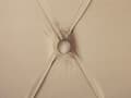 Miniatyrbillede 9 af 9: Seng med Beige Velourramme 180 x 200 cm med Quiltet Sengegavl Glamourstil