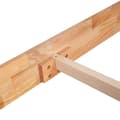 Miniatyrbilde 5 av 7: vidaXL Seng/Sengeramme heltre eik 90x200 cm change1