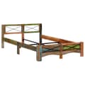 Miniatyrbilde 9 av 10: vidaXL Sengeramme gjenvunnet heltre 140x200 cm