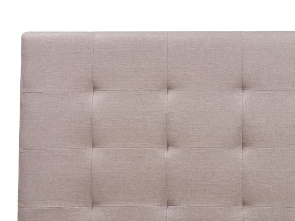 Parisänky vaaleanharmaa kangas verhoilu 180 x 200 cm sälepohja laatikoilla tuftattu pääty glamour