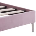 Miniatyrbillede 7 af 10: vidaXL sengestel med LED 180 x 200 cm stof pink change1