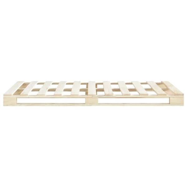 vidaXL palleseng massivt fyrretræ 180 x 200 cm