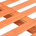 Pikkukuva 5 / 7: vidaXL Lavasängynrunko ruskea täysi mänty 200x200 cm