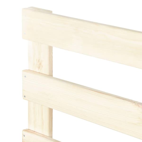 vidaXL palleseng massivt fyrretræ 90 x 200 cm