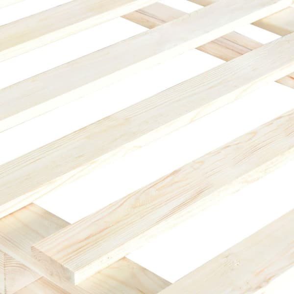 vidaXL palleseng massivt fyrretræ 90 x 200 cm