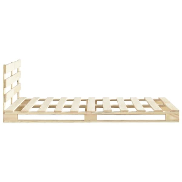 vidaXL palleseng massivt fyrretræ 180 x 200 cm