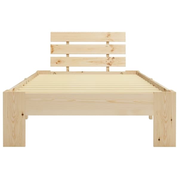 vidaXL Seng/Sengeramme heltre furu 90x200 cm change1