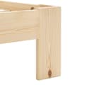 Miniatyrbilde 5 av 7: vidaXL Seng/Sengeramme heltre furu 90x200 cm change1