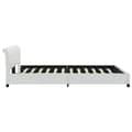 Miniatyrbillede 6 af 9: vidaXL sengestel 180 x 200 cm kunstlæder hvid change1