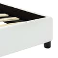 Miniatyrbillede 8 af 9: vidaXL sengestel 180 x 200 cm kunstlæder hvid change1
