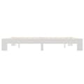Miniatyrbillede 3 af 7: vidaXL sengeramme 160x200 cm massivt fyrretræ brun change1