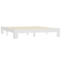Miniatyrbillede 2 af 7: vidaXL sengeramme 160x200 cm massivt fyrretræ brun change1