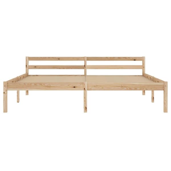 vidaXL Seng/Sengeramme heltre furu 180x200 cm change1