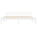 Miniatyrbilde 3 av 7: vidaXL Seng/Sengeramme hvit heltre furu 180x200 cm change1