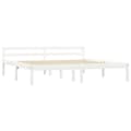 Miniatyrbilde 2 av 7: vidaXL Seng/Sengeramme hvit heltre furu 180x200 cm change1