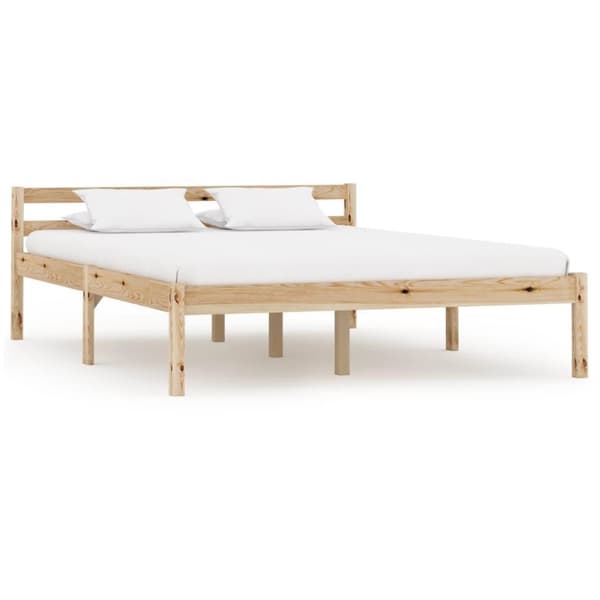 vidaXL Seng/Sengeramme heltre furu 140x200 cm change1