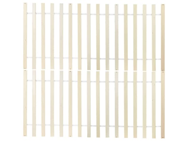 Parisänky valkoinen mänty 160 x 200 cm sälepohja minimalistinen skandinaavinen tyyli