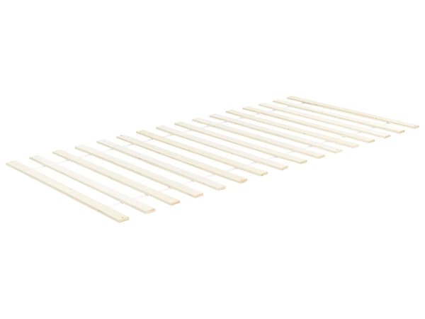 Enkeltseng Hvidt Træ 90 x 200 cm Børneseng Sengeramme Lamel Minimalistisk Skandinavisk Juniorseng til Teenager Børneværelse Inspiration Design