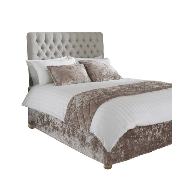 Riva Home Verona sengetøjsindpakning Oyster Super King