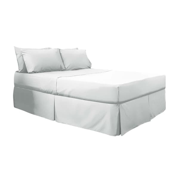 Belledorm 200 Thread Count Egyptian Blend Platform Valance White Superking