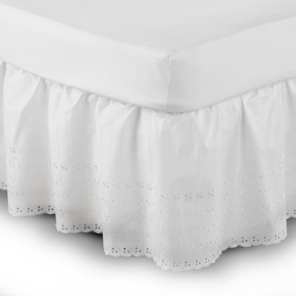 Belledorm Easy Fit Broidery Anglaise Platform Valance