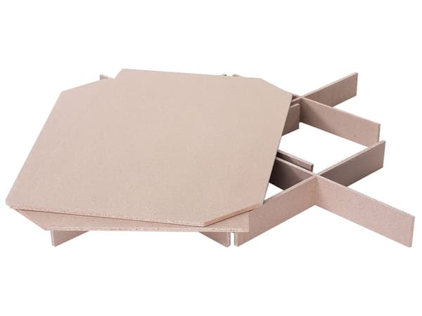 Platform Lyst Træ MDF 140 x 200 cm Podie Stand til Vandseng Madras God Nat Søvn Maksimal Komfort