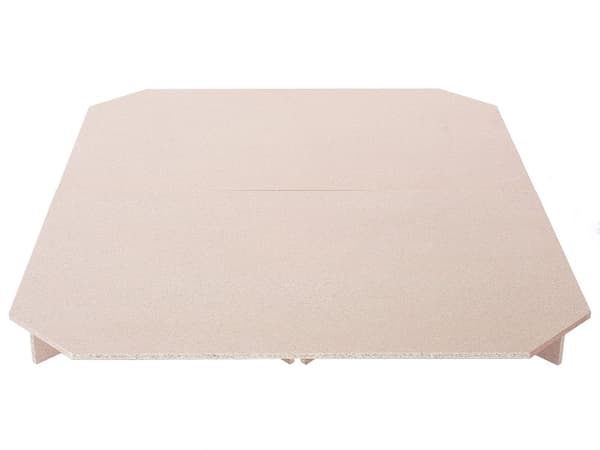 Platform Lyst Træ MDF 140 x 200 cm Podie Stand til Vandseng Madras God Nat Søvn Maksimal Komfort