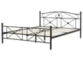 Pikkukuva 6 / 8: Parisänky musta metalli 140 x 200 cm sälepohja minimalistinen perinteinen tyyli